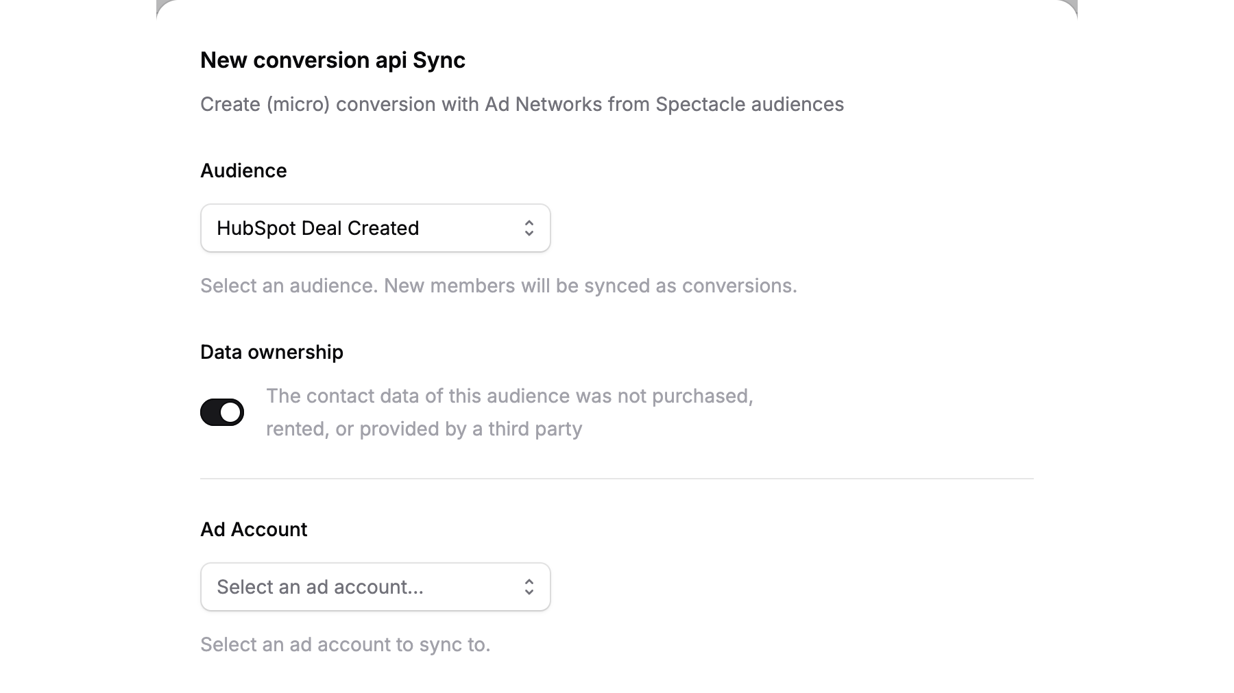 Sync Any Hubspot Property to CAPI